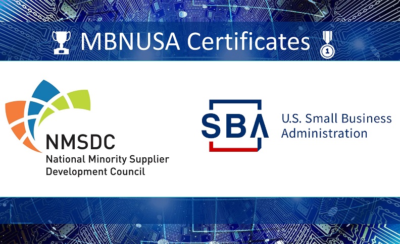 MBNUSA Certificates